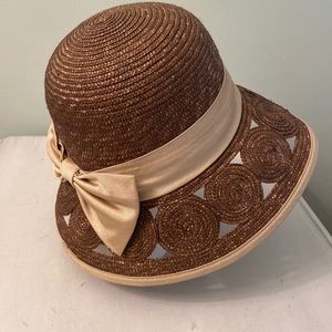 Fine Millinery straw sun hat